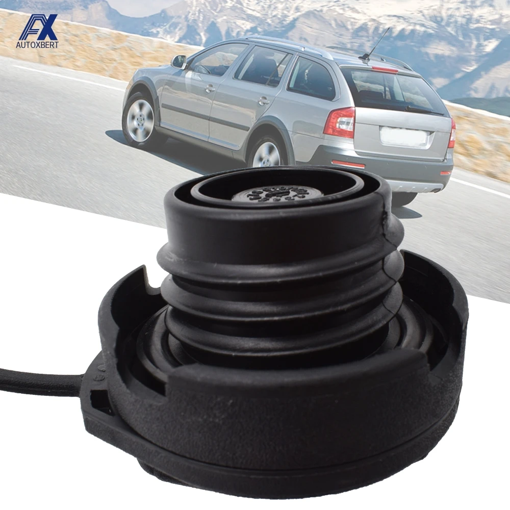 Для VW Golf Polo Passat для Audi A4 A6 A8 для Skoda Octavia Leon топливный наполнитель крышка бак Внутренняя крышка бензиновый дизель 1J0201550A - изображение