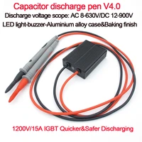 capacitor discharger repair tools lcd tv air conditioner high voltage discharging protection tool ac630vdc900v quick discharge