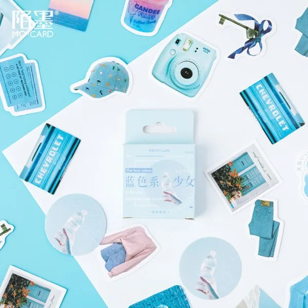 Набор наклеек для скрапбукинга 45 шт./кор.япония | Канцтовары офиса и дома