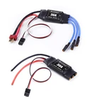 Радиоуправляемый бесщеточный 30A ESC 2-4S Электрический контроллер скорости с 5V 2A BEC для радиоуправляемого мультикоптера вертолета самолета