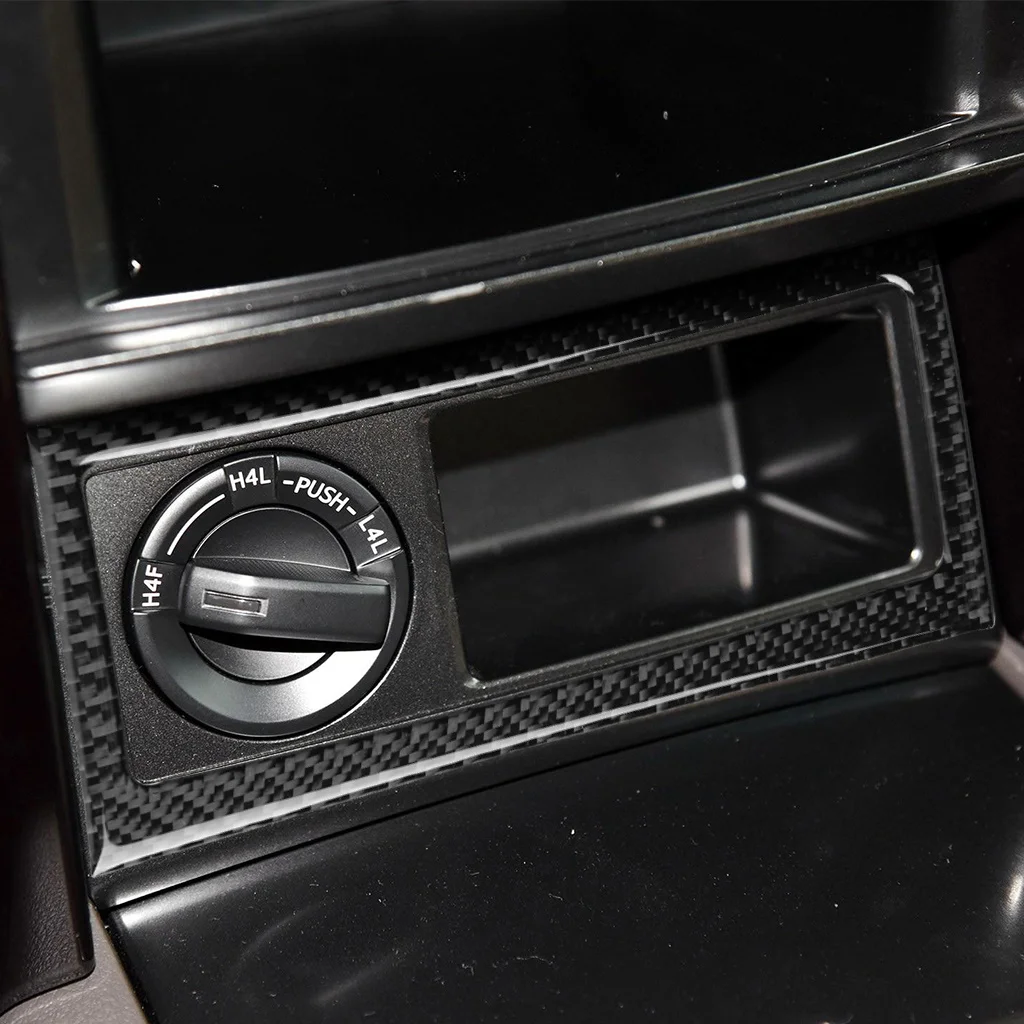 

It Is Suitable For Toyota 10-18 The Carbon Fiber Landkouro Zepula Multi-function Button Frame Toyota Land Cruiser Prado