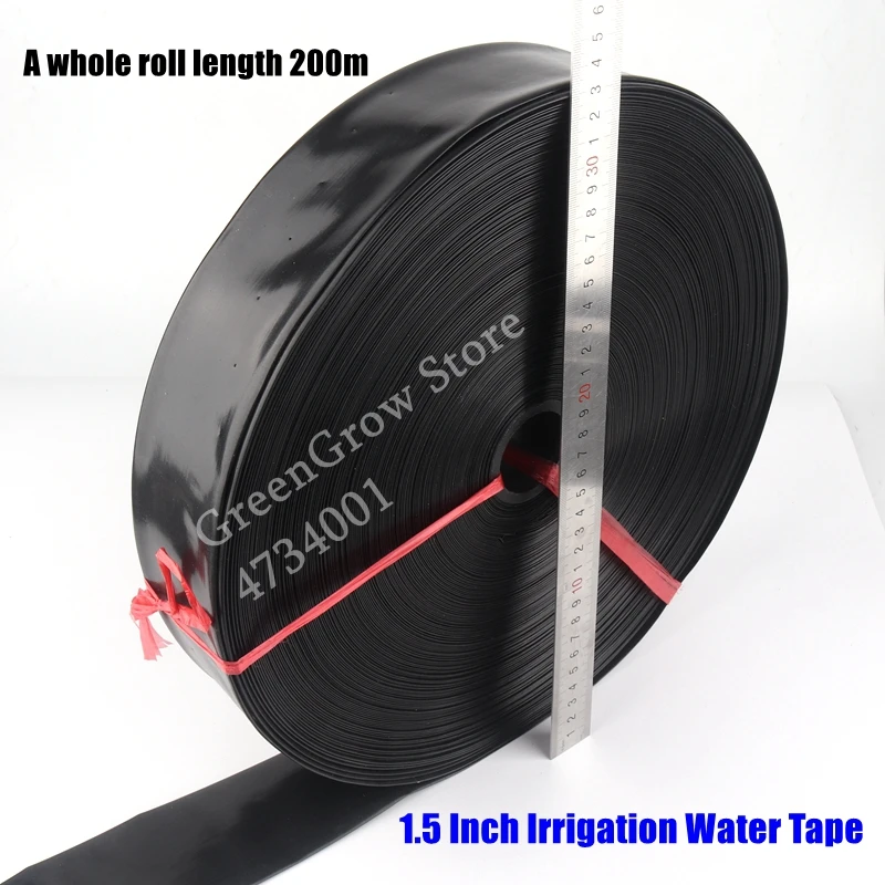 Сельскохозяйственная поливочная лента 10 ~ 100 м 1 5 дюйма Φ 40 мм водосберегающая для