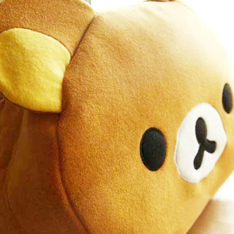 Коричневая Сумочка Rilakkuma милая сумка через плечо плюшевый медведь