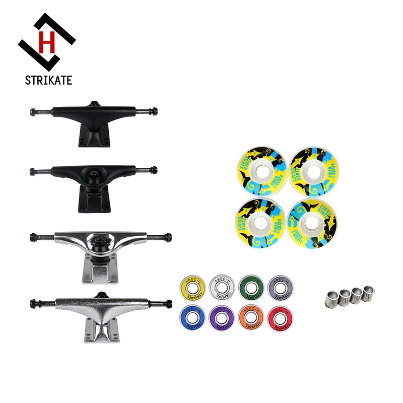 Trucks High Printing Bone Color 52*32mm Wheels With High Spe