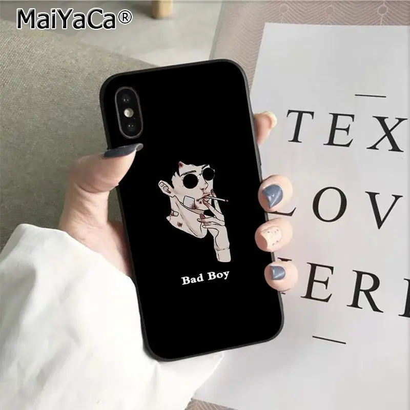 MaiYaCa BAD BOY Coque Shell чехол для телефона Apple iphone 11 pro 8 7 66S Plus X XS MAX 5s SE XR Чехлы мобильный чехол