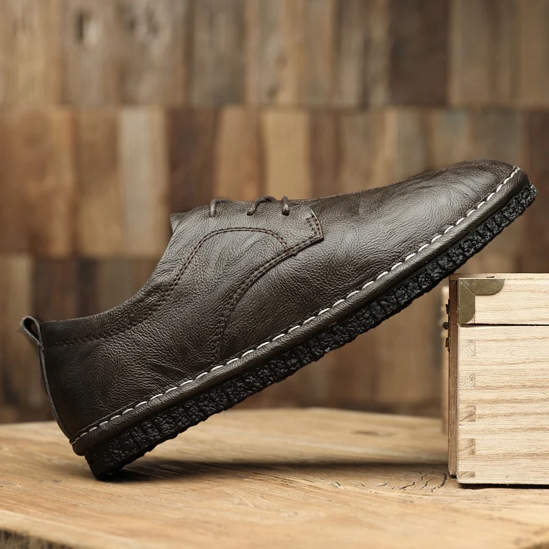 

Leather Shoes Men Shoes For Men Leather 2020 Zapatillas Casual Hombre Sneakers Men's Man Black Zapatos De Casuales Para