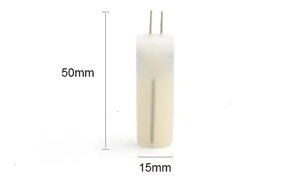 5 шт. светодиодный Dimmable G4 3 Вт AC/DC 12 В 48 светодиодный 3014 кремниевый светодиодный светильник-кукуруза с силикагелем молочно-белая крышка теплый/холодный белый 15*50 мм