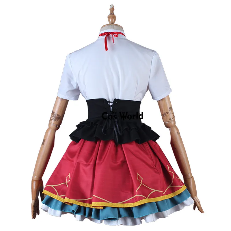 Люблю жить! Nijigasaki High School Idol Club Yuki Setsuna платье униформа наряд аниме костюмы для