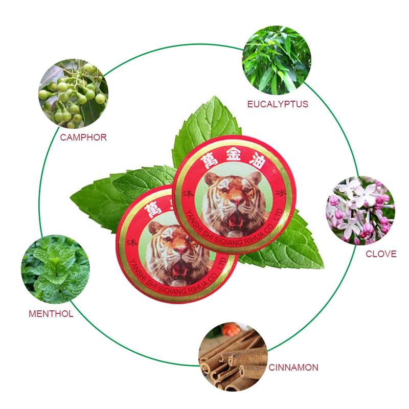 

20pcs summer cooling oil Chinese Tiger Balm Refresh Treatment Of Influenza Cold Headache Relax Essential Oil