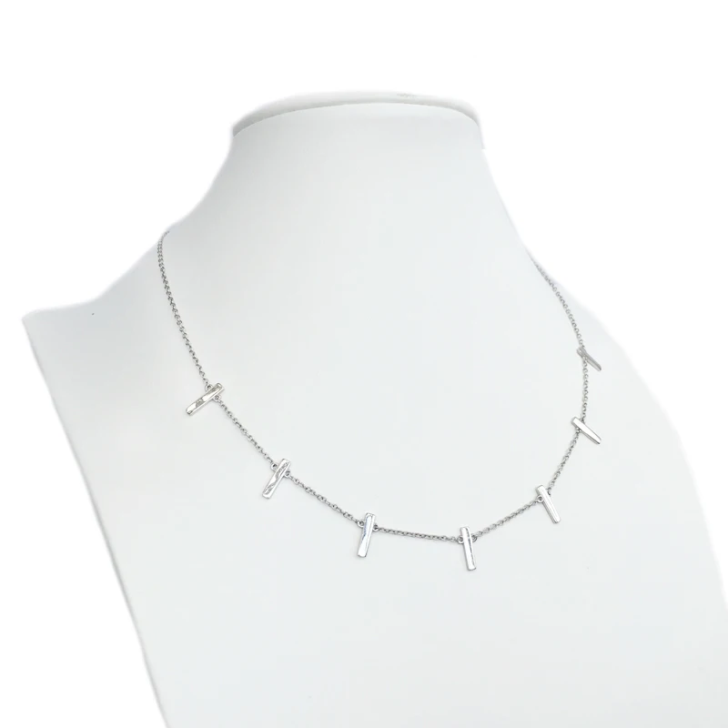 FFGems Настоящее серебро 925 пробы ожерелье подвеска элегантные женские ювелирные