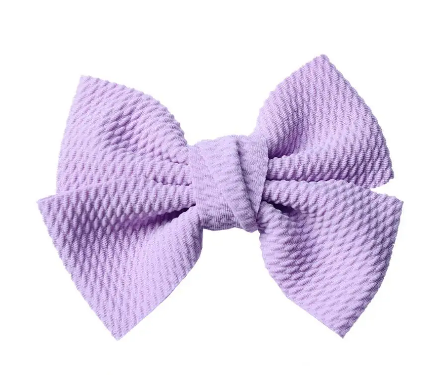 10 шт./лот в крепированную полоску вафельный бант для волос &quotсделай сам&quot мамы и