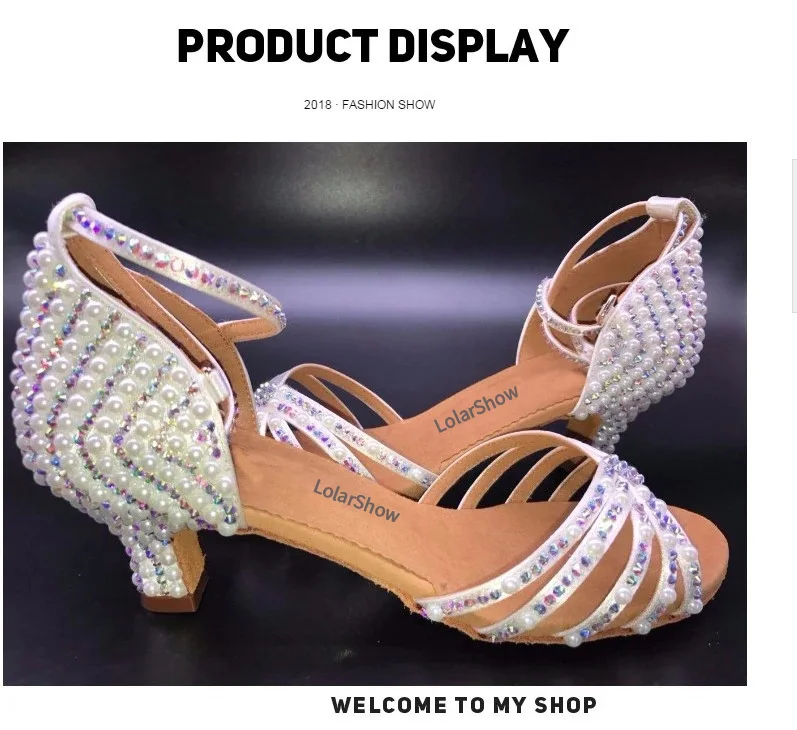 Комплект обуви; chaussure de danse femme; женская обувь для профессиональных танцев; Обувь для бальных танцев; стразы; обувь для сальсы