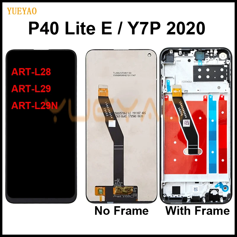 Для Huawei P40 Lite E ART-L28 ART-L29 ART-L29N модуль ЖК-дисплей и дигитайзер стеклянная панель для