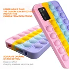 Силиконовый чехол для мобильных телефонов Samsung S 8 9 10 20 21 Plus Ultra A 70 Pop It