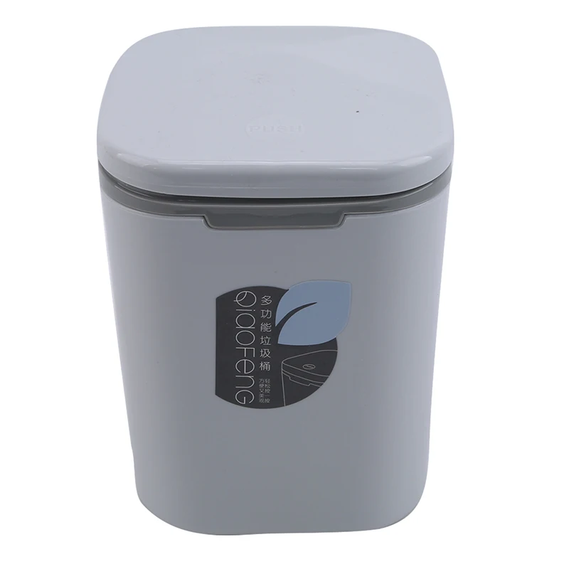 Креативная мини мусорная корзина 3 цвета пластиковое ведро мусорное мусорные