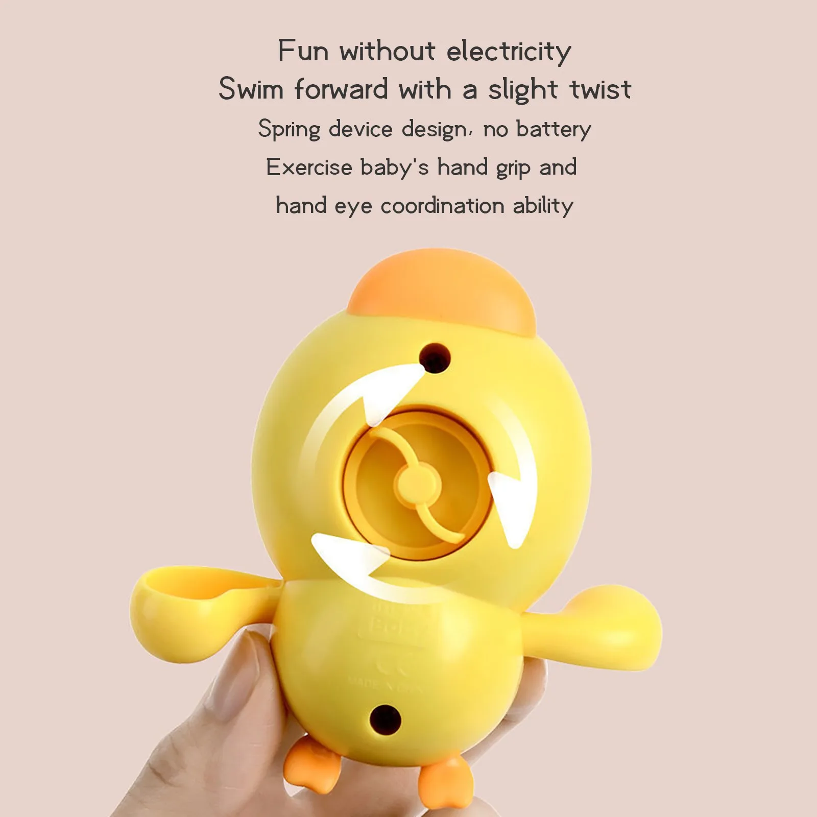 Игрушка для ванны утки заводная игрушка милая мультяшная в виде животного