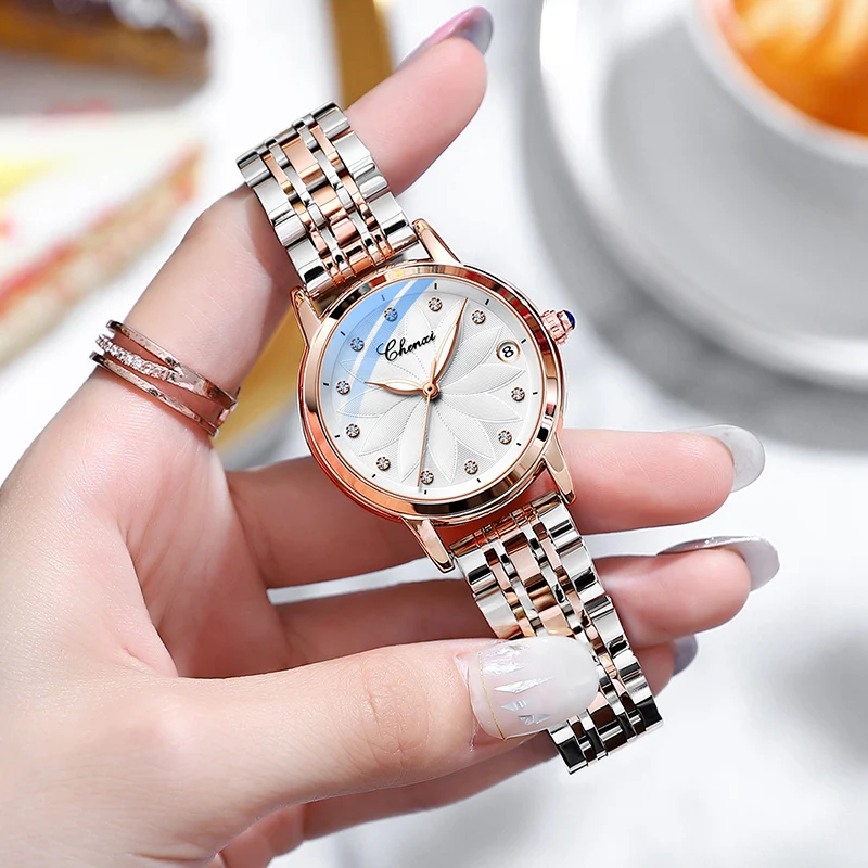 CHENXI часы женские лучший бренд класса люкс автоматические механические с