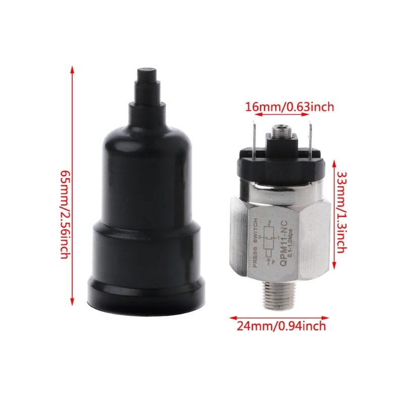 

1/8'' Adjustable QPM11-NO Pressure Switch Wire External Thread Nozzle N1HF