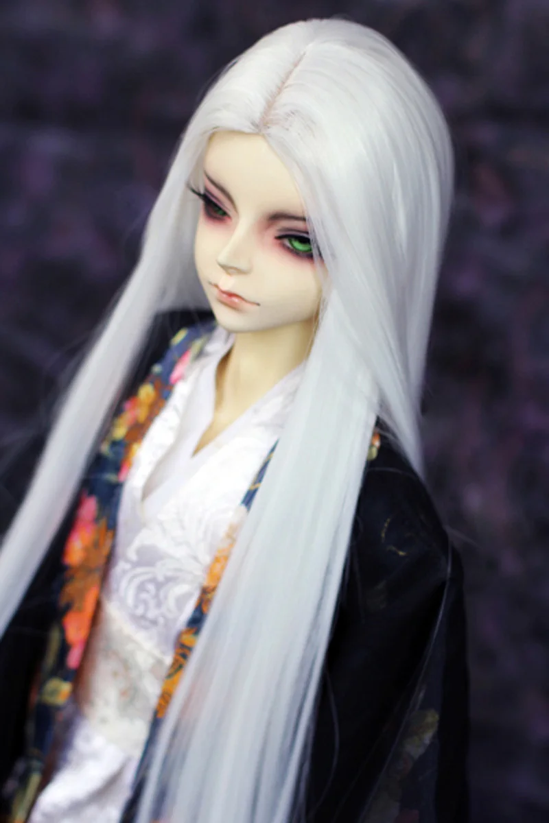 Новый стиль 1/3 1/4 1/6 1/8 Bjd парик высокая Температура прямой для волос MSD SD Yosd куклы |
