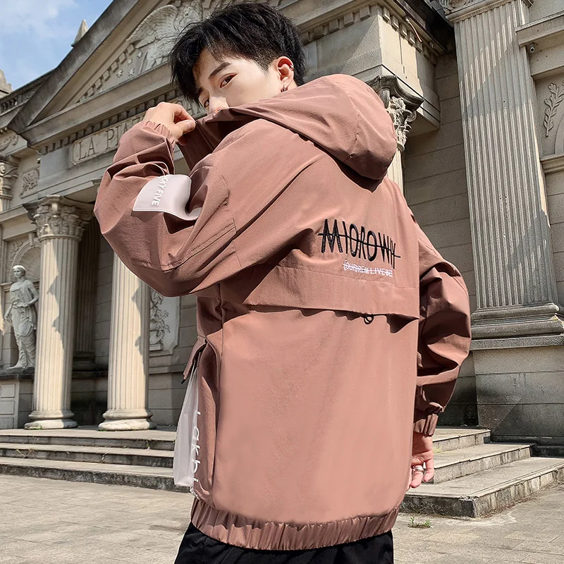 Абзац Lang Легенда Мужская ветровка мужская повседневная куртка стильная Верхняя