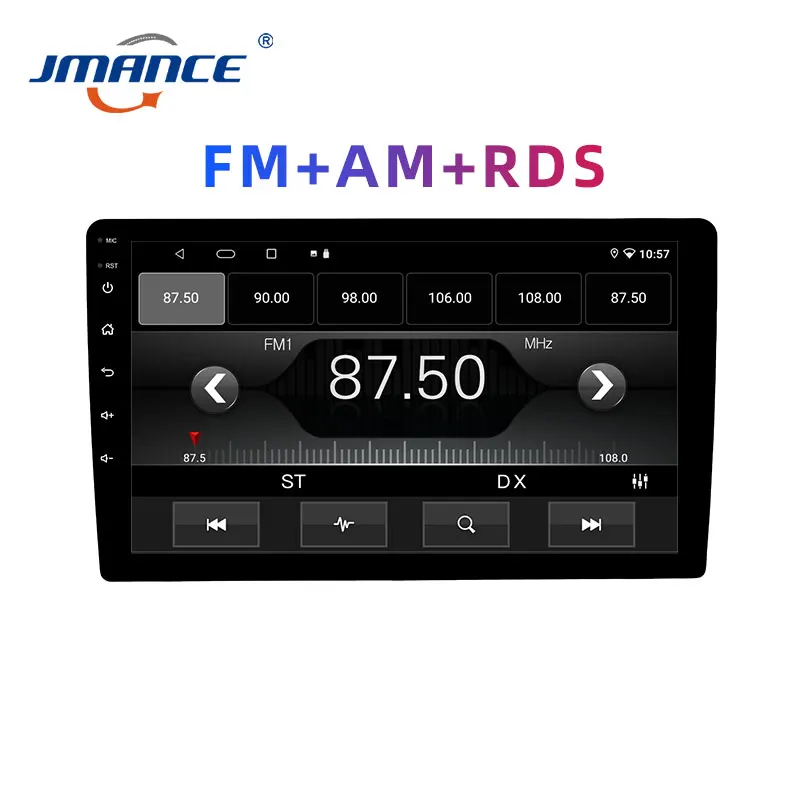 

PEERCE Wifi BT Carplay 9/10 Inch DSP RDS Android 10 Multimedia HiFi Video Player GPS Navigation Car Radio Stereo Anto AHD
