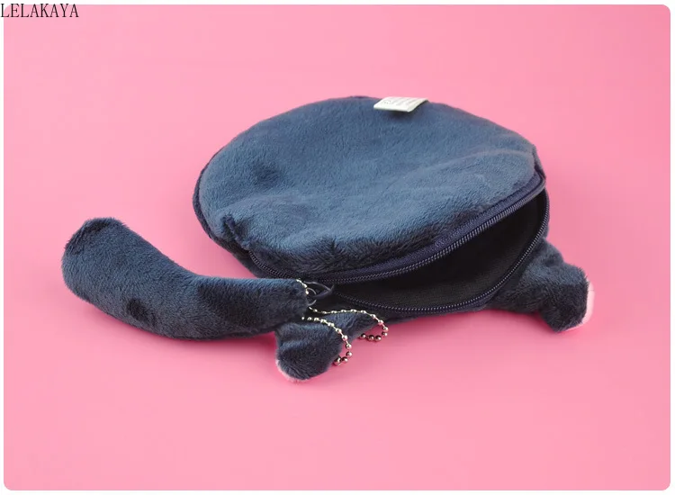 Милый розовый Луна кошка плюшевое портмоне творческий для подростковых