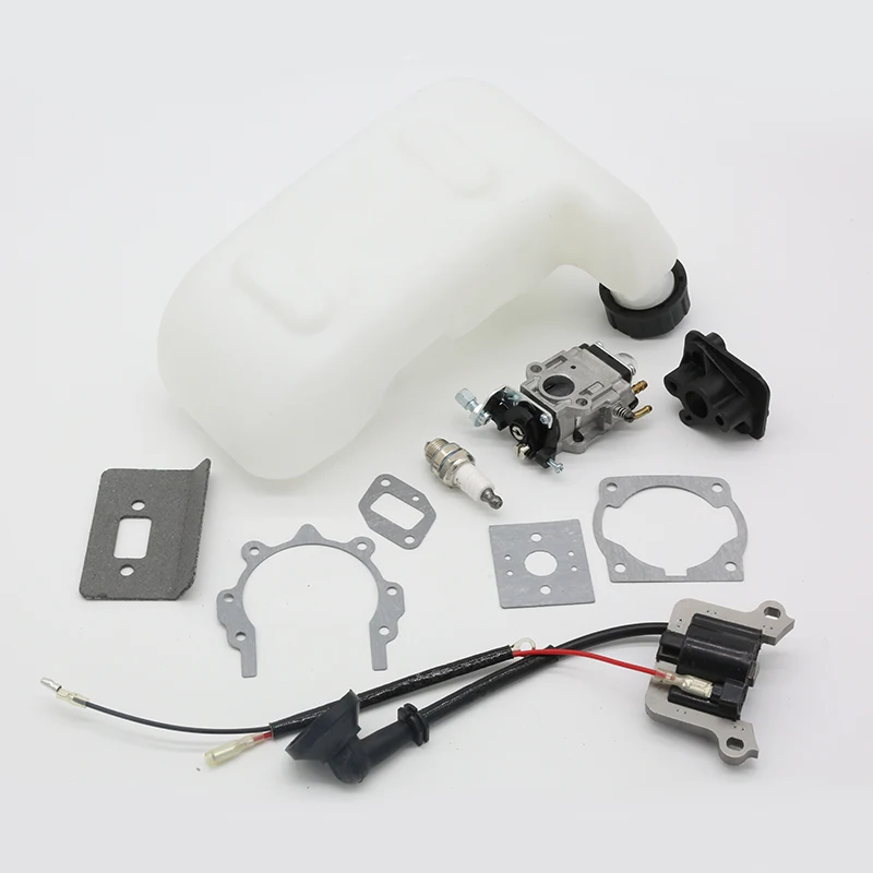 Карбюратор катушка зажигания Комплект прокладок для 43cc 52cc CG430 CG520 BC430 BC520 40 5 TL43