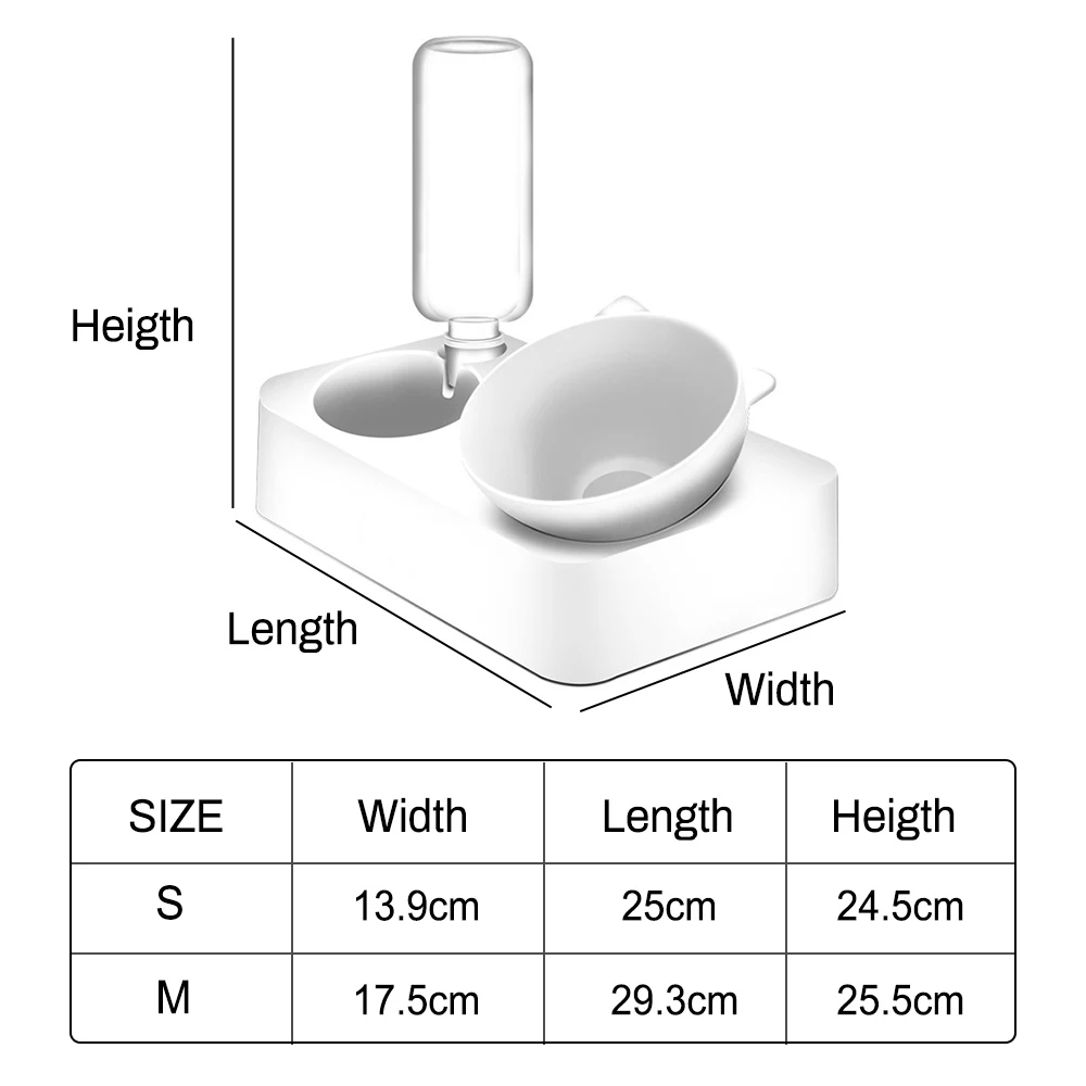 2 в 1 миска для питья кошек и собак миски домашних животных Кормушка кормов фонтан