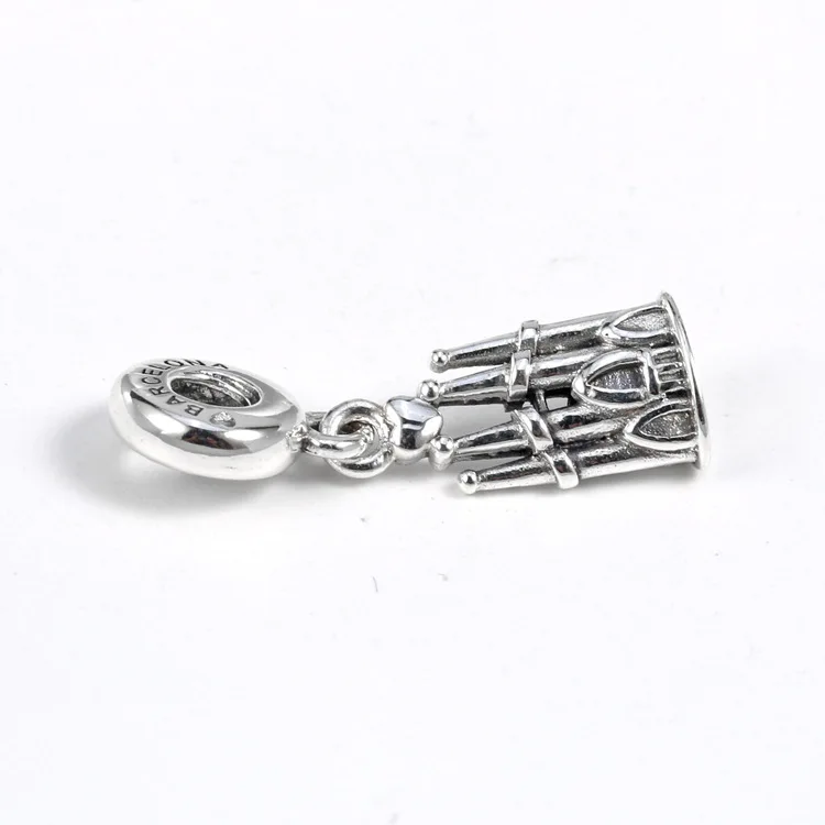 Шармы-подвески женские из серебра 100% 925 пробы с замком Барселоны DA038 |