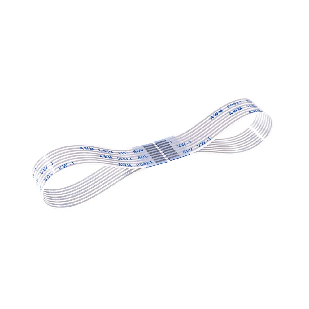 100 шт. FPC Гибкий плоский кабель FFC 8 PIN 1 25 мм Шаг те же направления длина 30 40 50 60 160 250 300