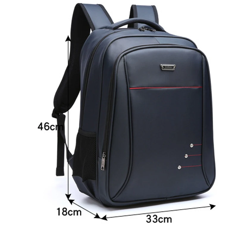 

2021 new backpack fashion waterproof Oxford cloth 14 inch laptop bag Korean outdoor leisure bag for men and women