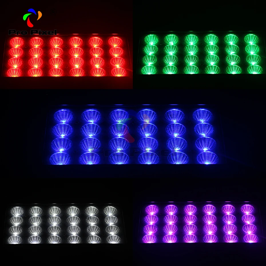 4 шт. водонепроницаемые чехсветодиодный для диджесветильник 24 х10 Вт | Лампы и