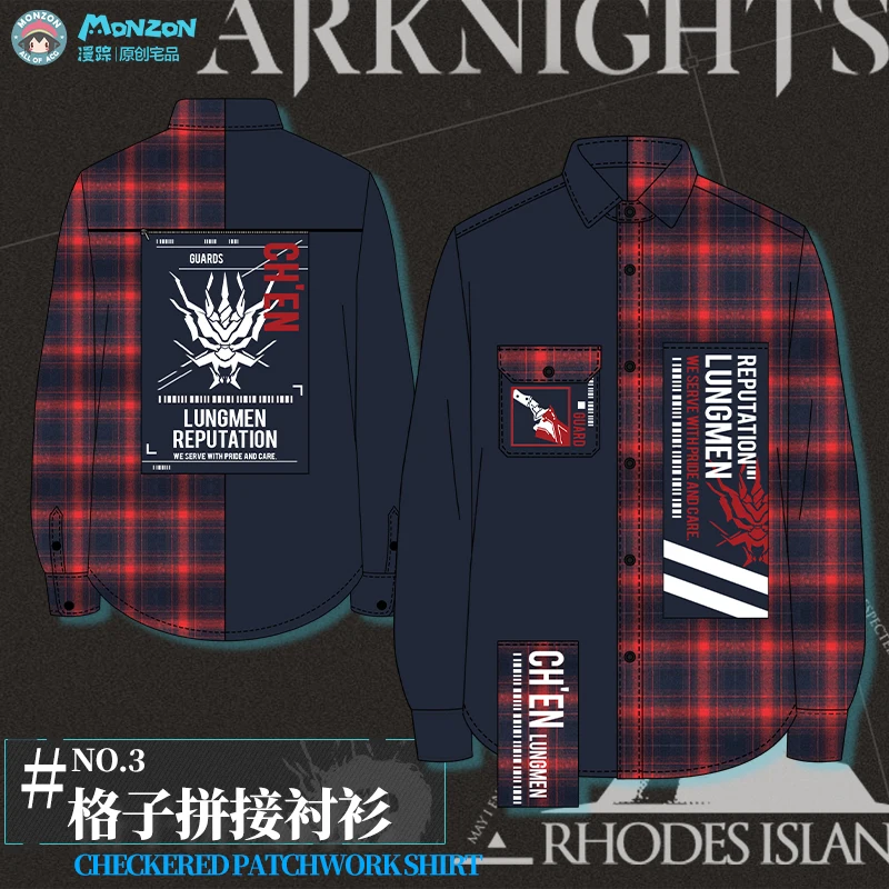 Аниме Arknights Chen повседневное модное пальто с капюшоном Толстовка мужская женская