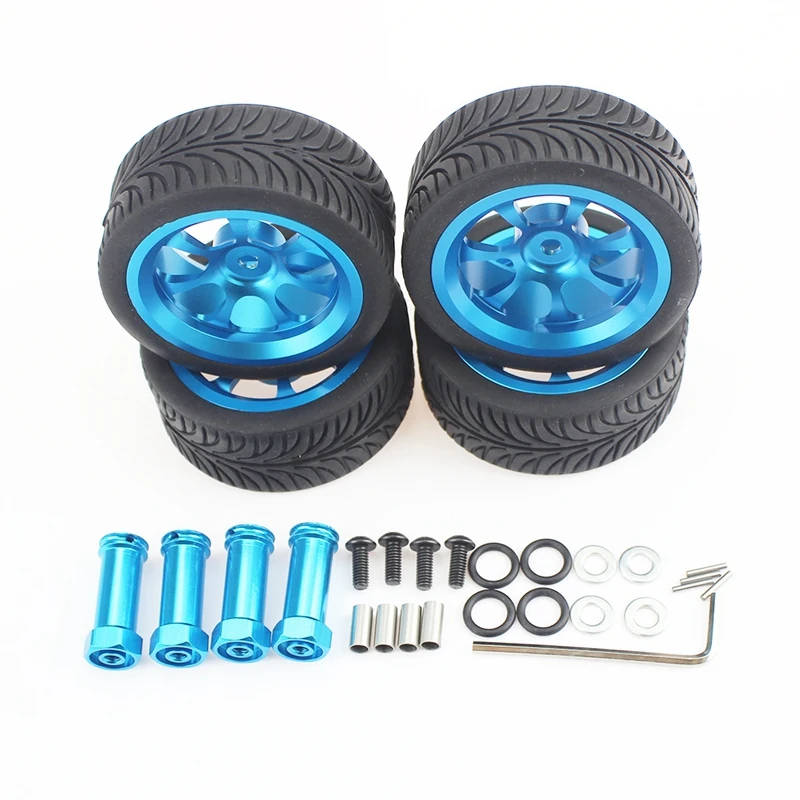 

Металлические колесные обода шины с 12 мм удлиненным адаптером для Wltoys 144001 A959 A959-B 124019 124018 детали для радиоуправляемых автомобилей