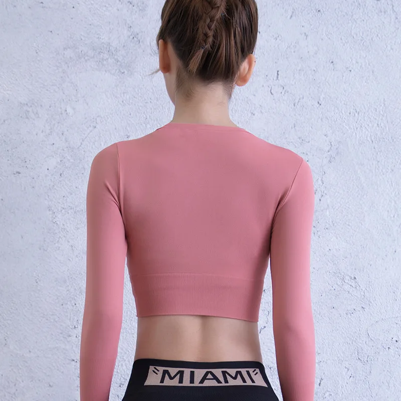 Топ для йоги с надписью спортивный топ фитнеса Женская Сексуальная рубашка