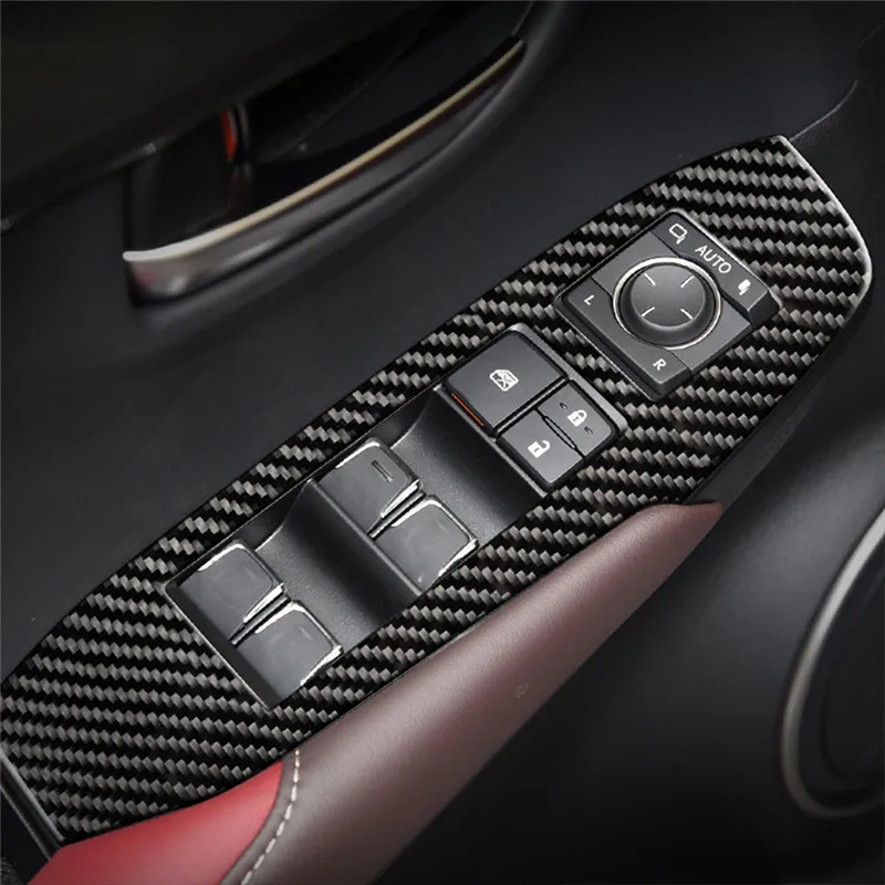 

Автомобильные аксессуары для Lexus NX 200 200t 300h, оконная подъемная панель, украшение из углеродного волокна, внутренняя отделка, автомобильные н...