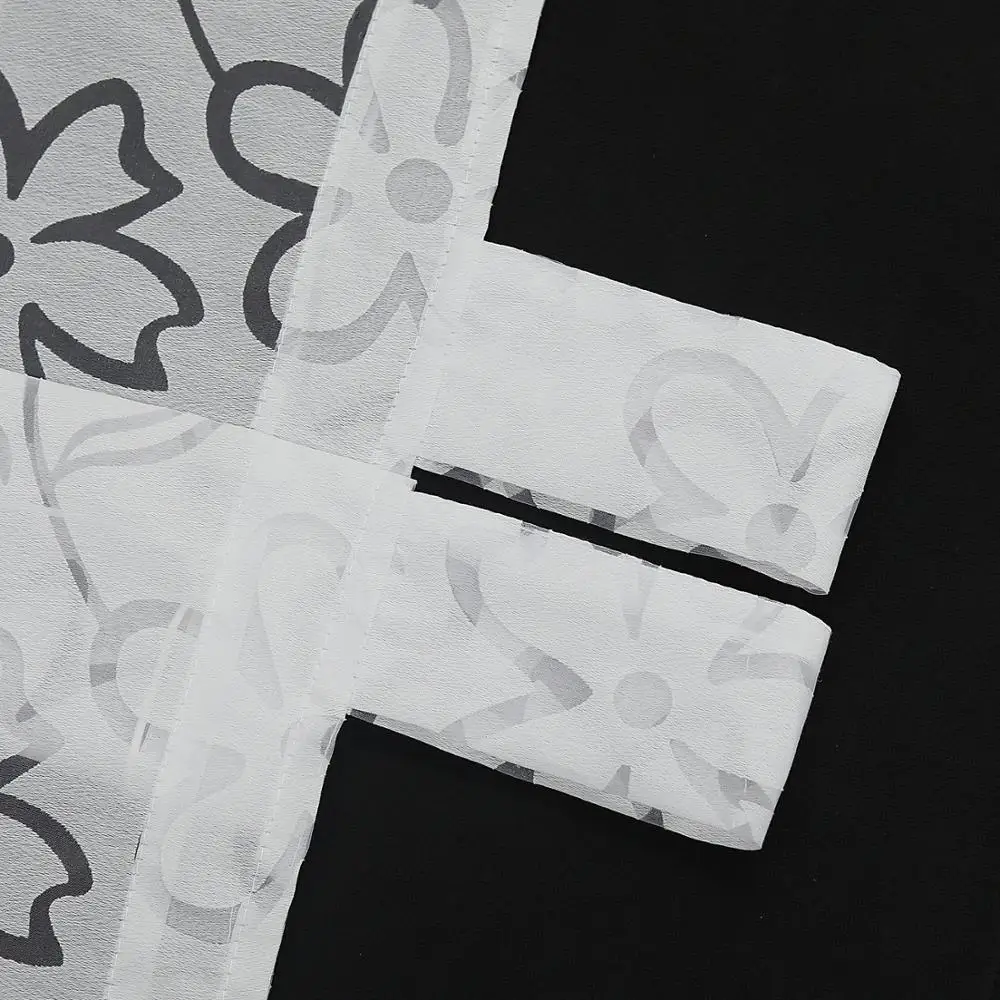 Штора в римском стиле из прозрачного балконного окна вуаль драпировка для кухни