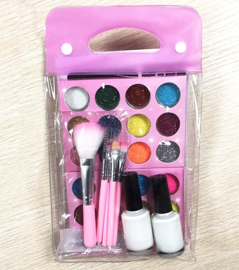 Professional Temporary Tattoos Kit 24 Color 125 Templates Diamond Glitter Flash Powder Kid Face Body Painting Art Tool Christmas | Красота и