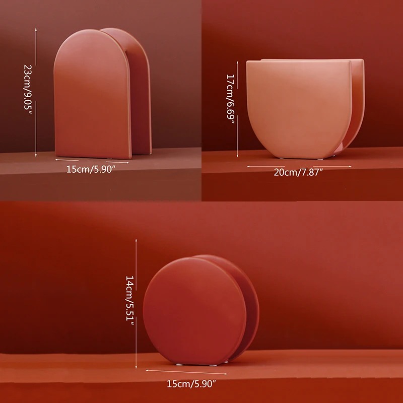 

Irregular Vase Home Decoration Accessories Nordic Simple Ceramic Vase Ornament Living Room Desktop Decor Flower Arrangement