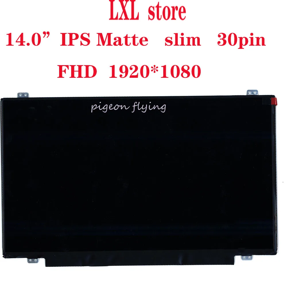 

T440p LCD screen for Thinkpad laptop 20AW 14.0"FHD1920*1080 IPS Matte slim 30pin LP140WF3 B140HAN01 FRU 00HT622 04X5916 NEW OK