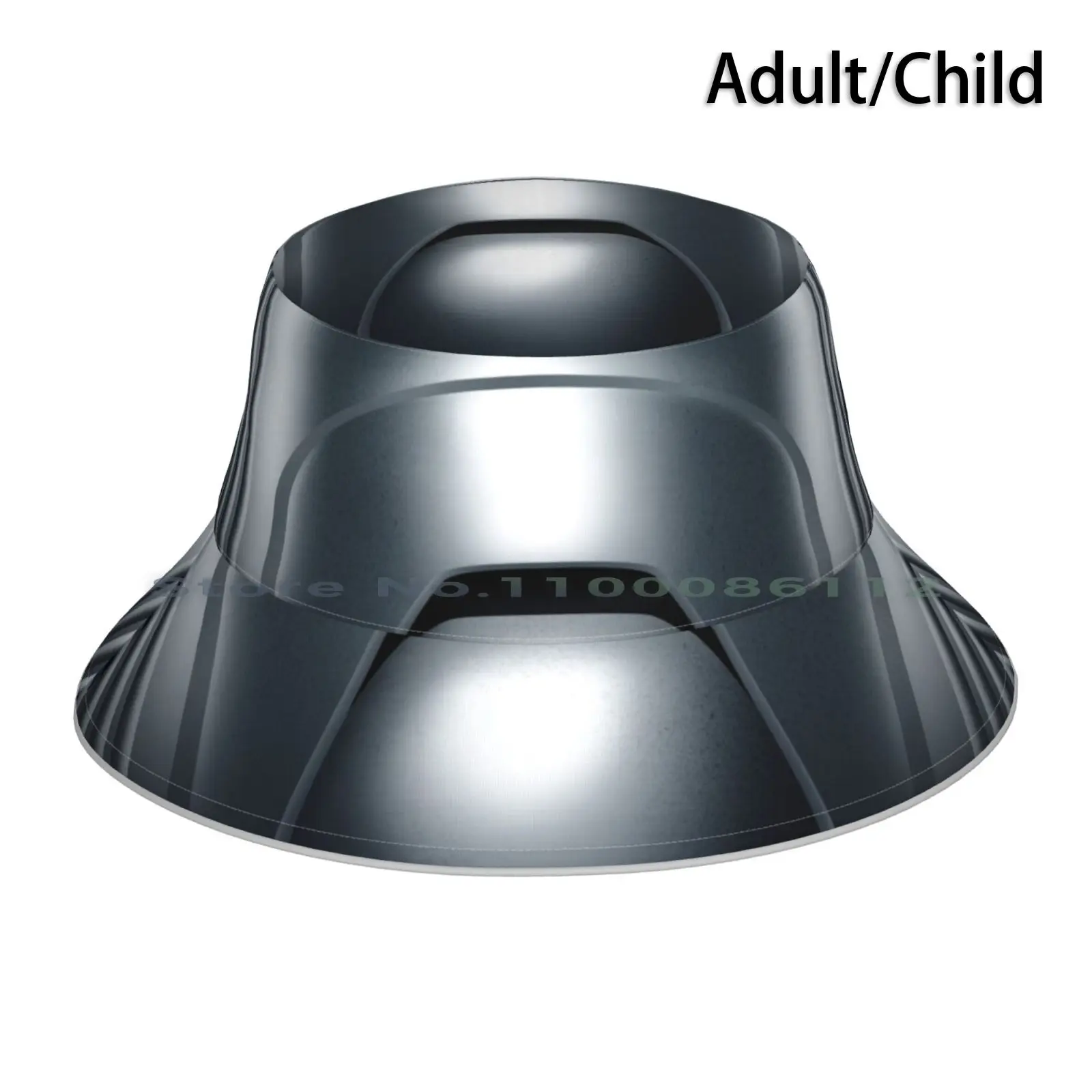 

Cybermask Bucket Hat Sun Cap Cyberman Cybermen Earthshock 1980s Retro Robot Cyborg Who Foldable Outdoor Fisherman Hat