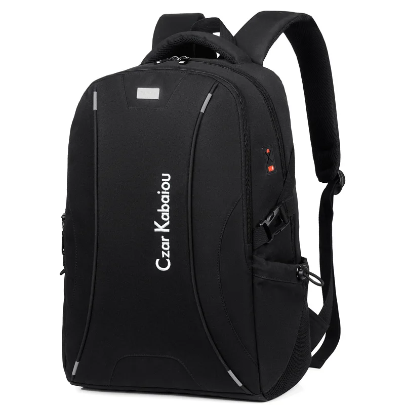 

Large Capacity Backpack Men Laptop 15.6-17 Inch USB Charging Oxford Male Backpack School Bag for Boys Teen 2021