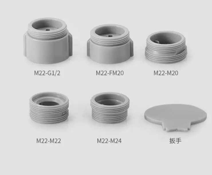 Xiaomi mijia DABAI кухонный аэратор водный диффузор Bubbler цинковый сплав водосберегающая головка фильтра кран с форсункой разъем