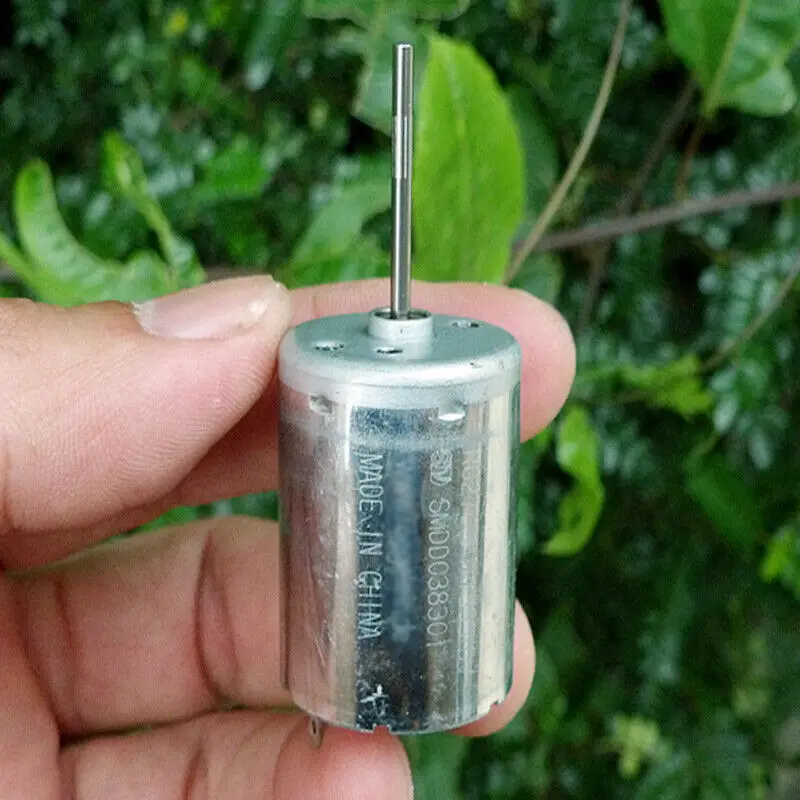 Стандартный DC 9 В 12 в Вольт микро мини электрический 370 мотор высокий крутящий