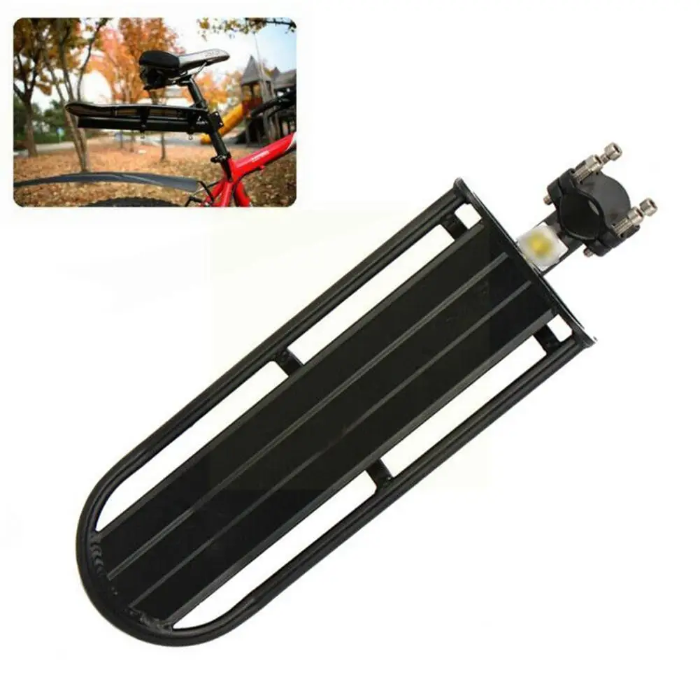 

Universal Bicycle Telescopic Luggage Carrier Aluminum Bike Rack Riding Shelf Mountain Bicycle For Outdoor Essential Alloy Z9H7