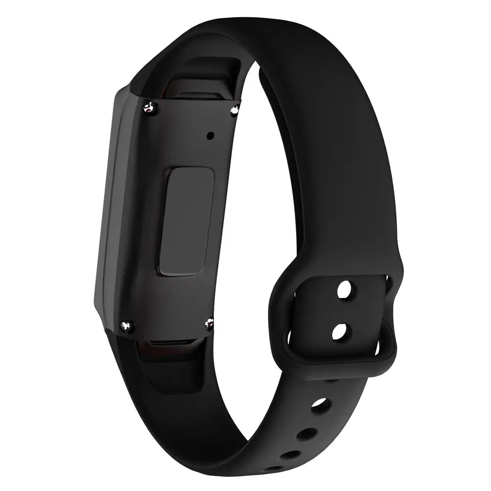 Black Высокое качество Slicone Браслет Loopback ремешок для samsung Galaxy Fit SM-R370 многоцветный Силиконовый ремешок для часов - Цвет: Black