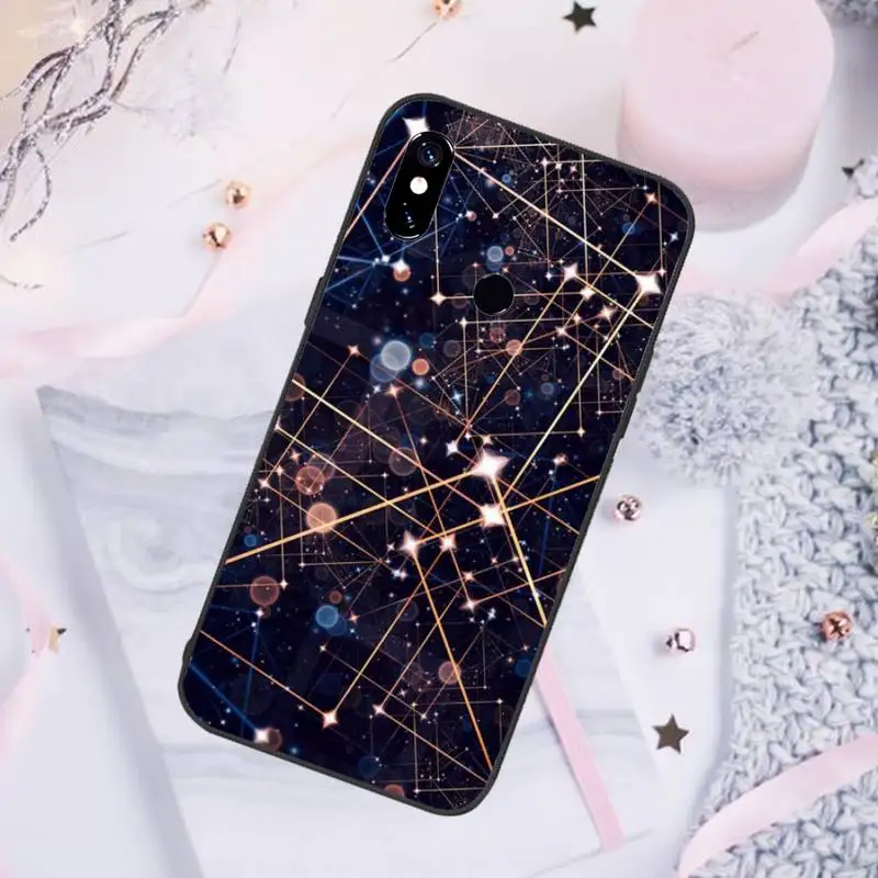 

Marble geometric segmentation Phone Case For Xiaomi Redmi note 7 8 9 pro 8T 9S Mi Note 10 Lite pro