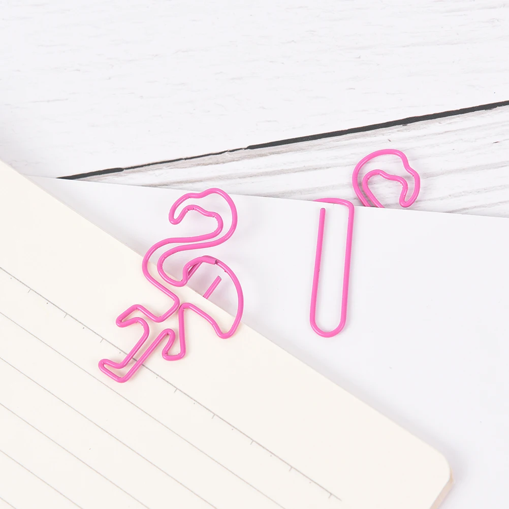 

5 шт./лот фламинго, ананас, формы, Забавные Симпатичные закладки, офисные и школьные канцелярские принадлежности, маркировочные зажимы