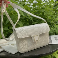 2021 new handbags women bags designer stone pattern shoulder bags white simple crossbody bag girl vintage square flap bag sac