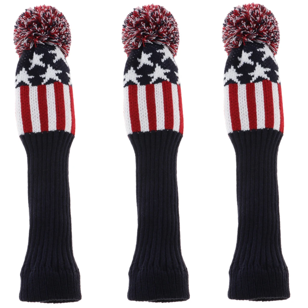 3 шт. гольфы для водителей головные уборы Клубные носки Гольфы с помпонами